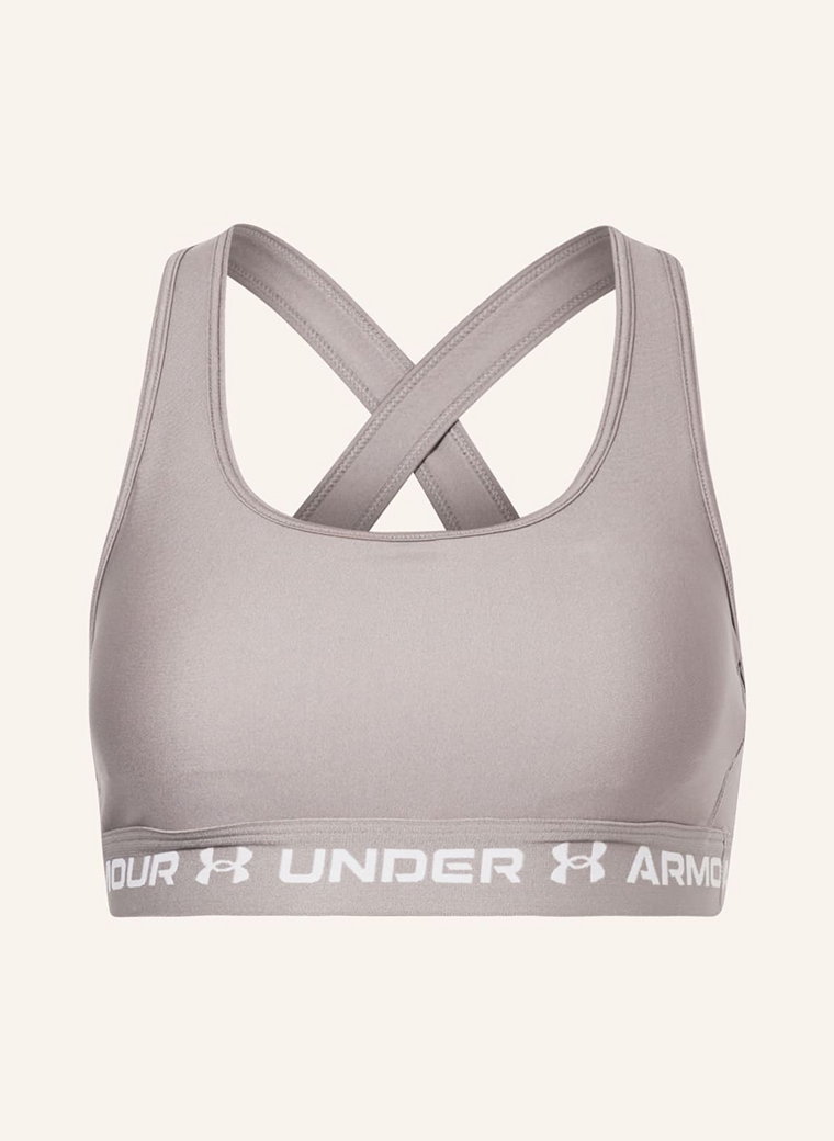 Under Armour Biustonosz Sportowy Armour Mid Crossback grau