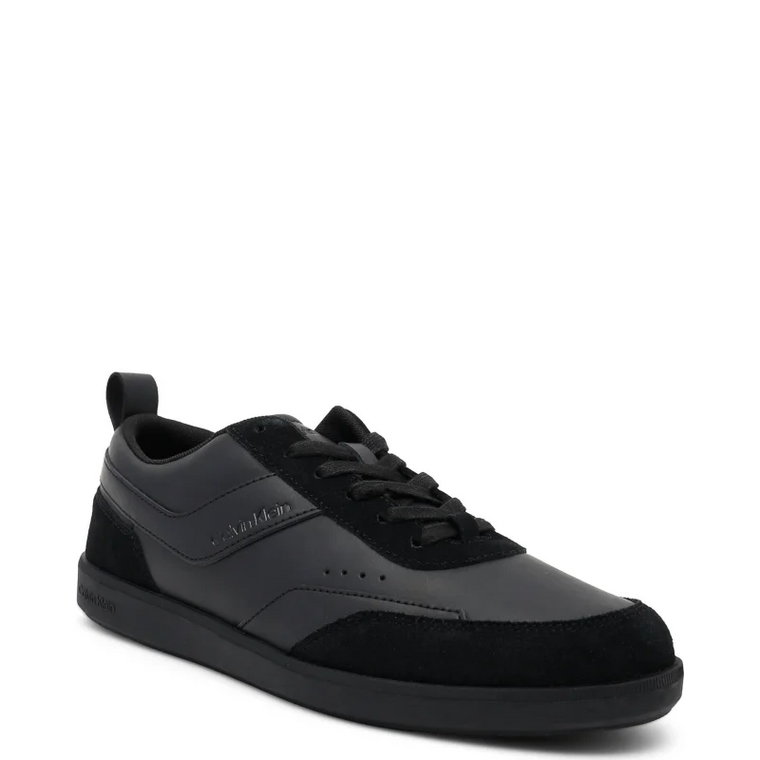 Calvin Klein Skórzane trampki LOW TOP LACE UP