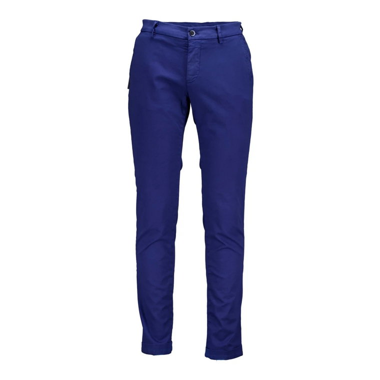 Niebieskie spodnie Milano Chino - Wielofunkcyjne i stylowe Mason's
