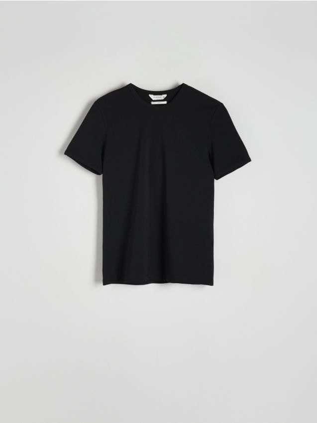 Reserved - T-shirt slim fit - czarny