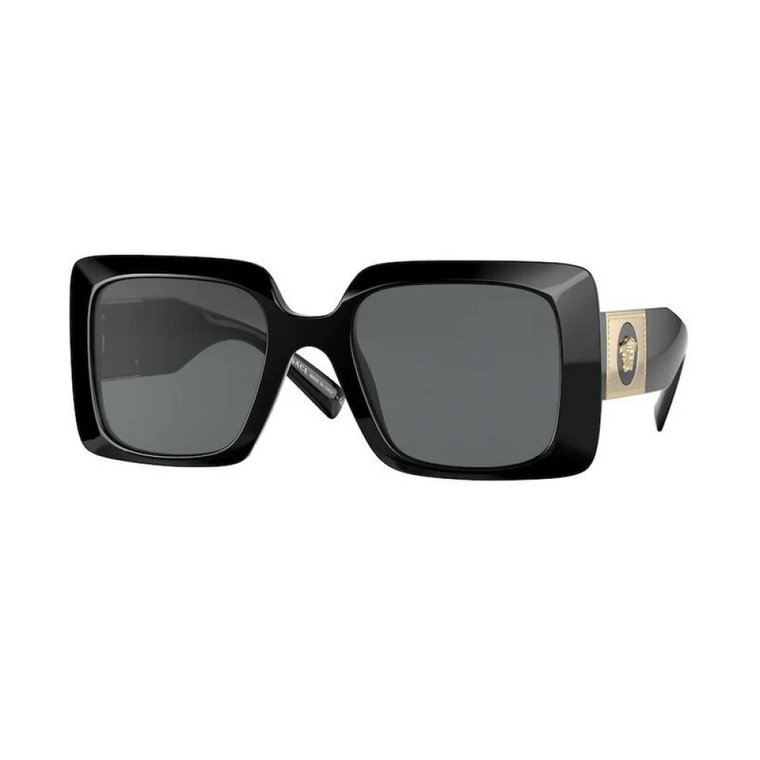 Czarne Okulary Ve4405 Versace