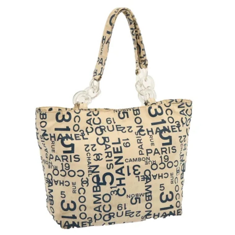 Pre-owned Canvas totes Chanel Vintage