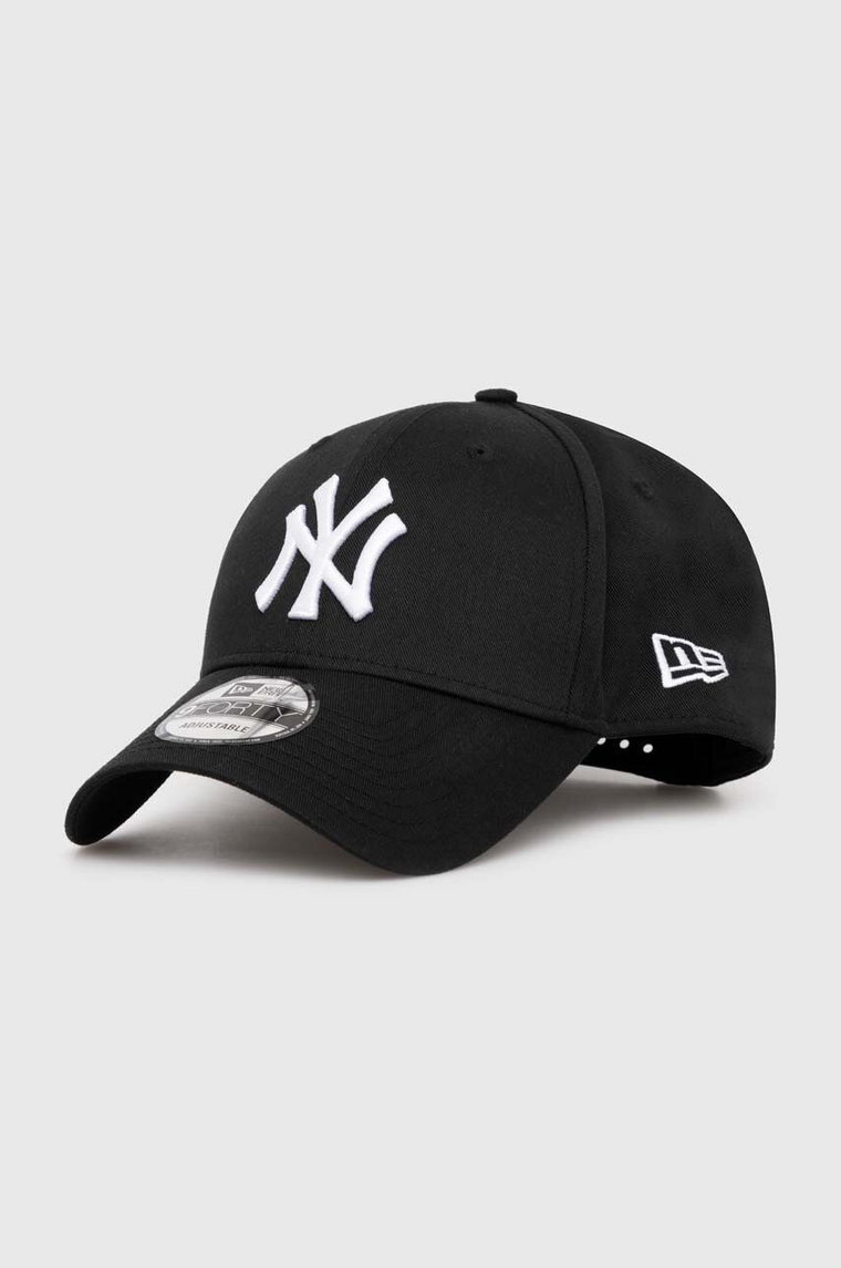New Era czapka z daszkiem PATCH 940 NEW YORK YANKEES kolor czarny z aplikacją 60422512
