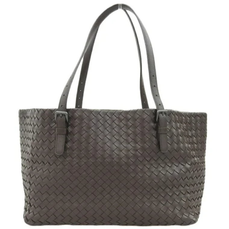 Pre-owned Leather totes Bottega Veneta Vintage