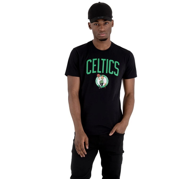 T - logo koszuli Boston Celtics New Era