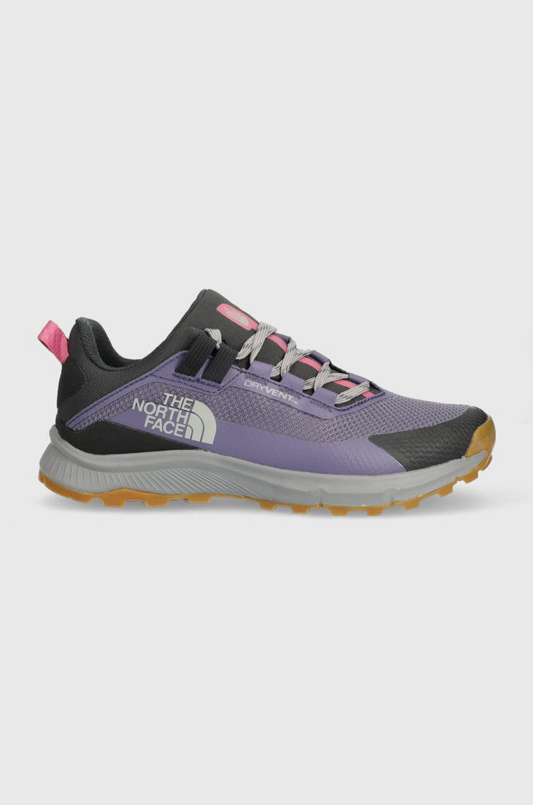 The North Face buty Cragstone Waterproof damskie kolor fioletowy