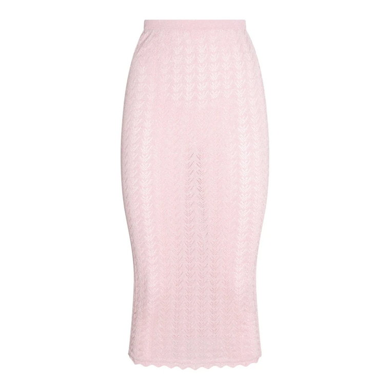 Alessandra Rich Skirts Pink Alessandra Rich