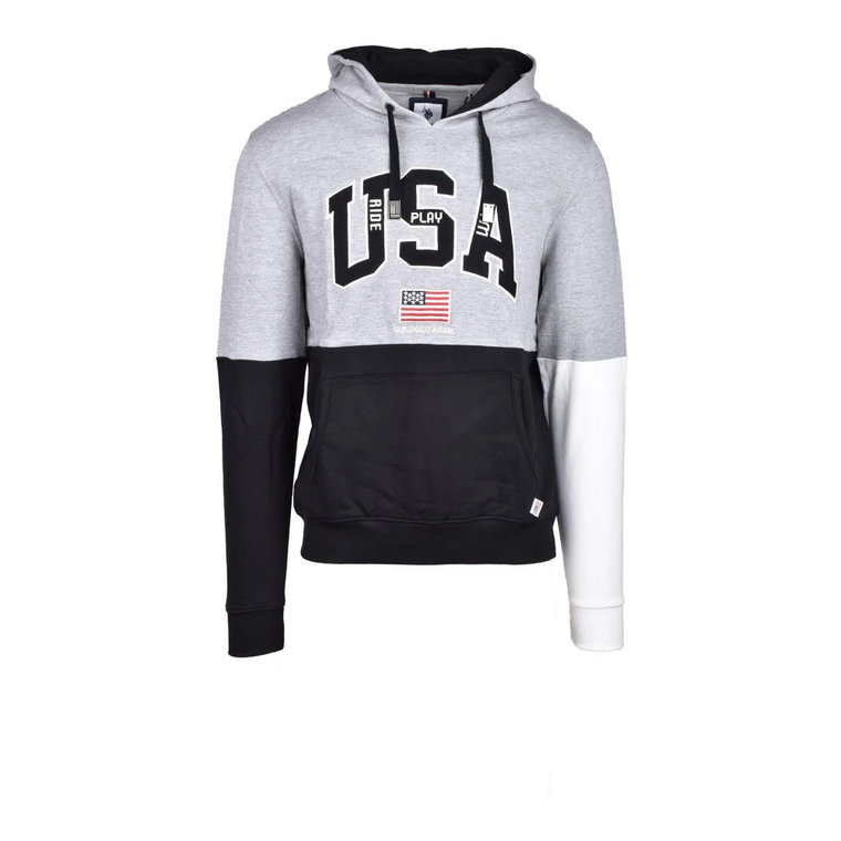 Szara Bluza Męska U.s. Polo Assn.