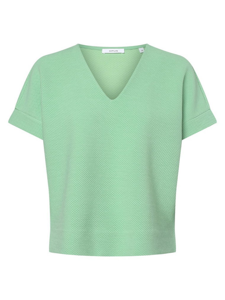 Opus - Damska bluza nierozpinana  Garina, zielony