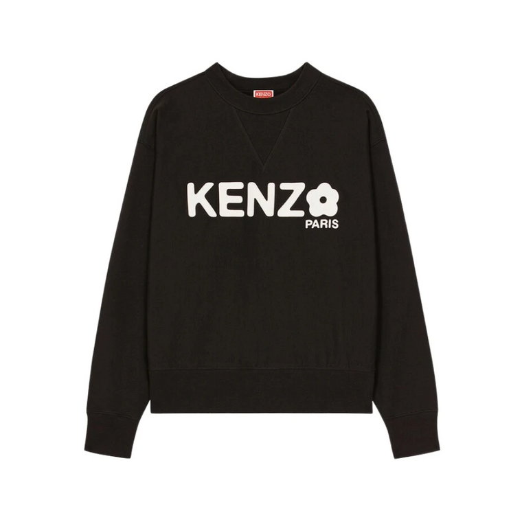 Czarny sweter Boke Flower 2.0 Kenzo