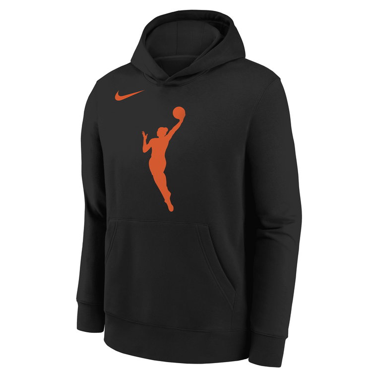 Bluza z kapturem dla dużych dzieci Nike WNBA Team 13 Essential - Pomarańczowy
