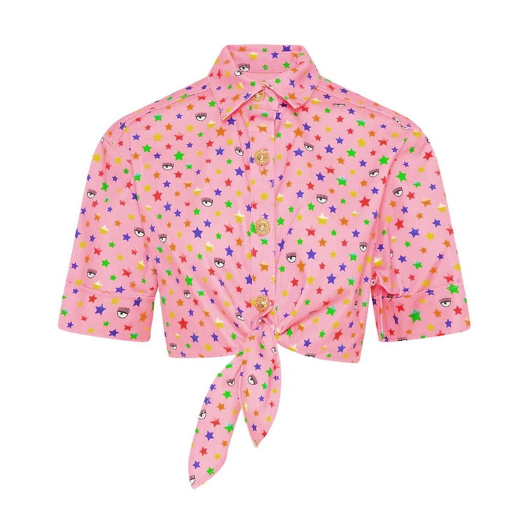 Rainbow DIM Crop Shirt Chiara Ferragni Collection