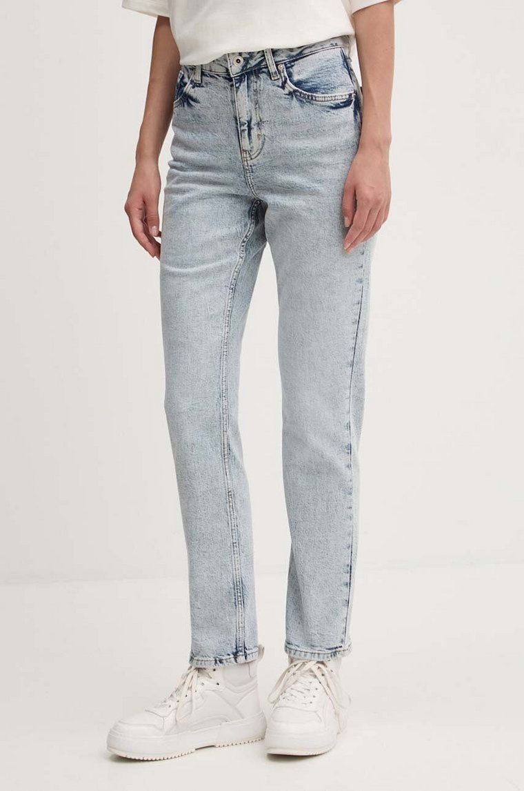 Karl Lagerfeld Jeans jeansy damskie high waist 246J1103