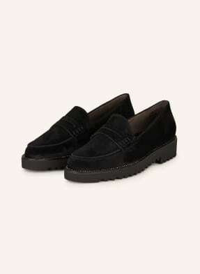 Paul Green Loafersy schwarz