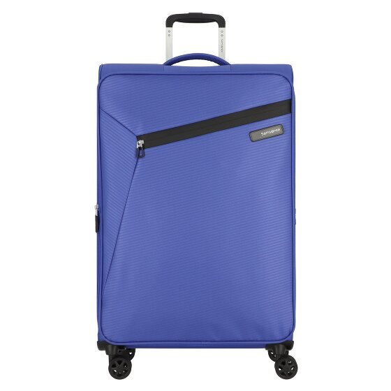 Samsonite Litebeam 4 kółka Walizka 77 cm z plisą rozprężną nautical blue