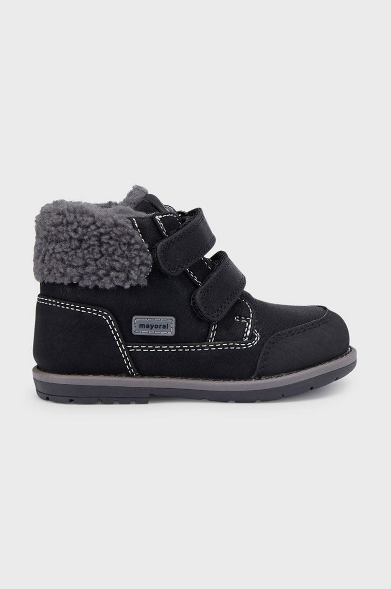 Mayoral buty zimowe dziecięce kolor czarny