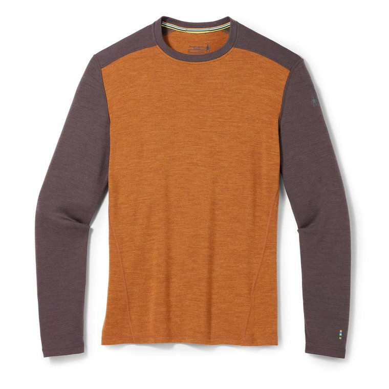 Koszulka męska z długim rękawem Smartwool Classic Thermal Merino 250 Base Layer Crew acorn heather - XL