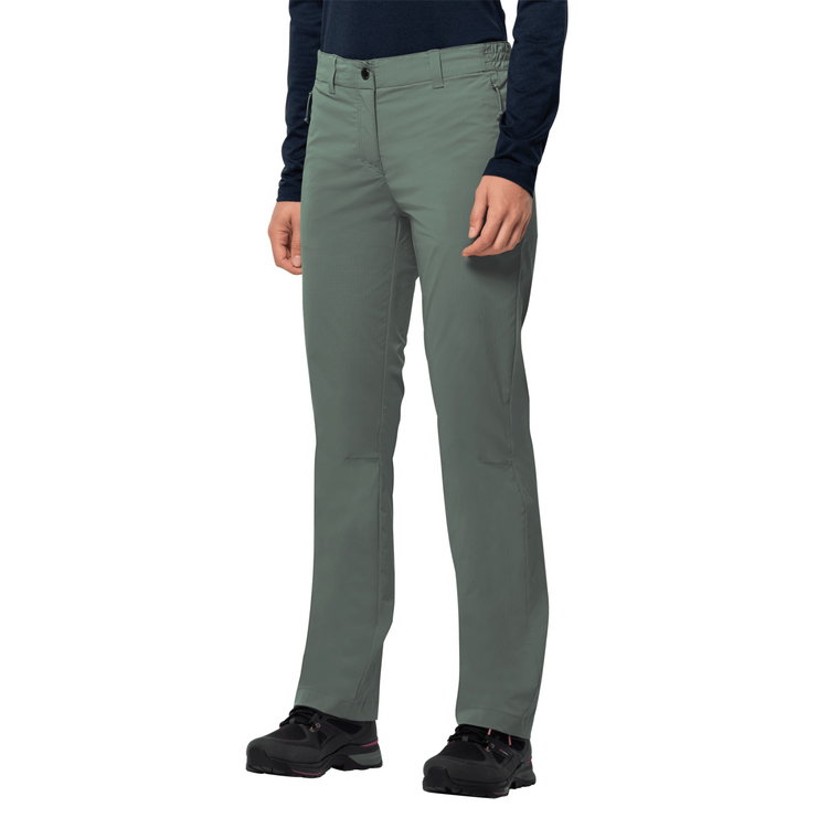 Damskie spodnie PEAK PANT W hedge green - 36