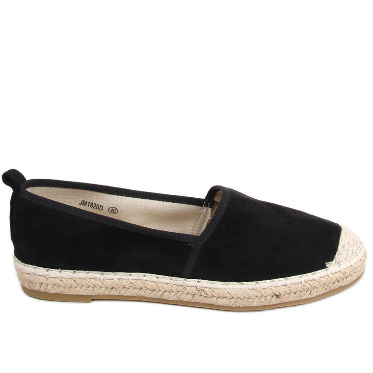 Espadryle damskie Sotera Negro czarne