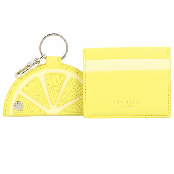 Ted Baker Lemmonn brelok zestaw prezentowy 2szt. yellow