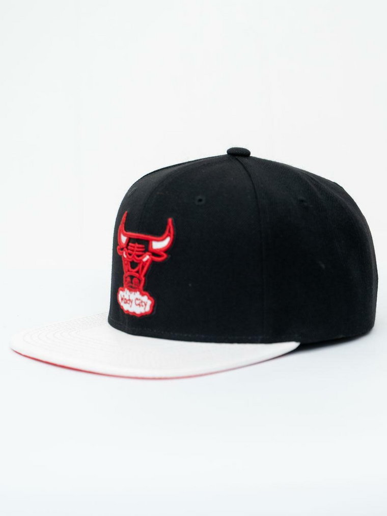 Czapka Snapback Chicago Bulls NBA Czarna Mitchell & Ness SSBSTS