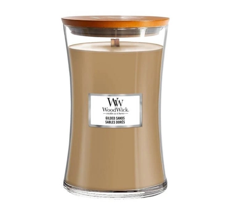 Woodwick Jar Candle świeca zapachowa Gilded Sands 610g