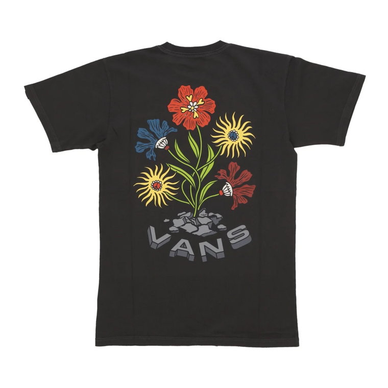 Wintage Kwiatowy Betonowy T-shirt Vans