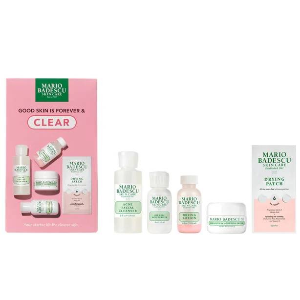 Mario Badescu Good Skin Is Forever & Clear Zestaw oczyszczający