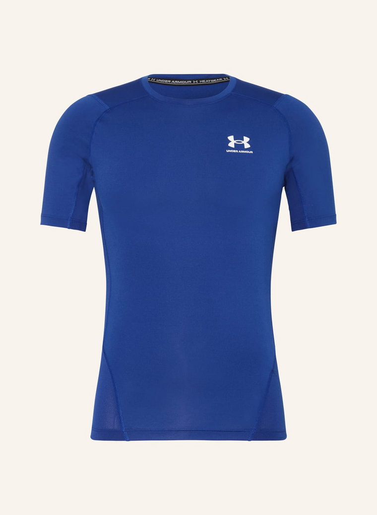 Under Armour T-Shirt Heatgear blau