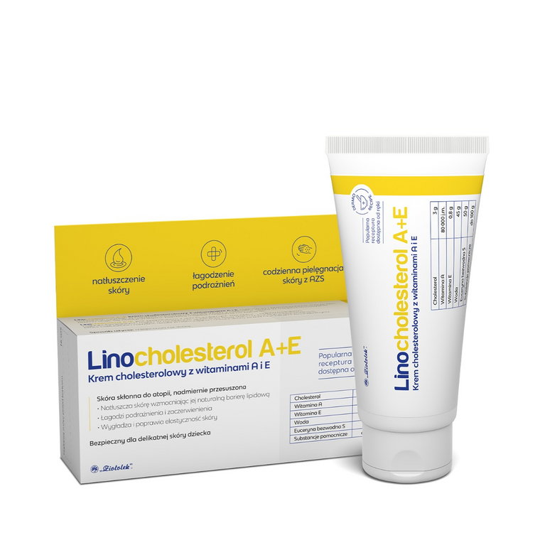 LINOCHOLESTEROL A+E Krem cholesterolowy z witamin A i E - 50 g