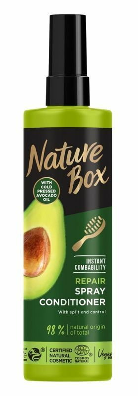 Nature Box - Odżywka ekspresowa do włosów zniszczonych Awokado 200ml