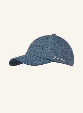 Jacquemus Czapka Z Daszkiem La Casquette Jacquemus blau