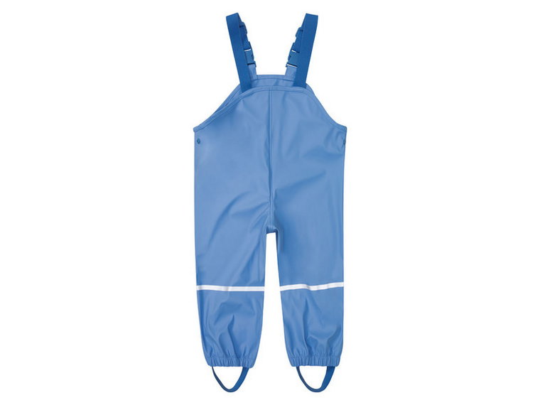 lupilu Spodnie przeciwdeszczowe chłopięce, wiatroszczelne i wodoodporne (86/92, Niebieski)