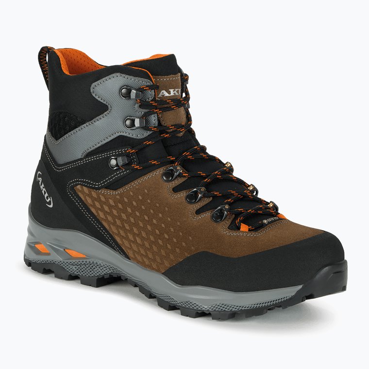 Buty trekkingowe męskie AKU Alterra II GTX brown/orange