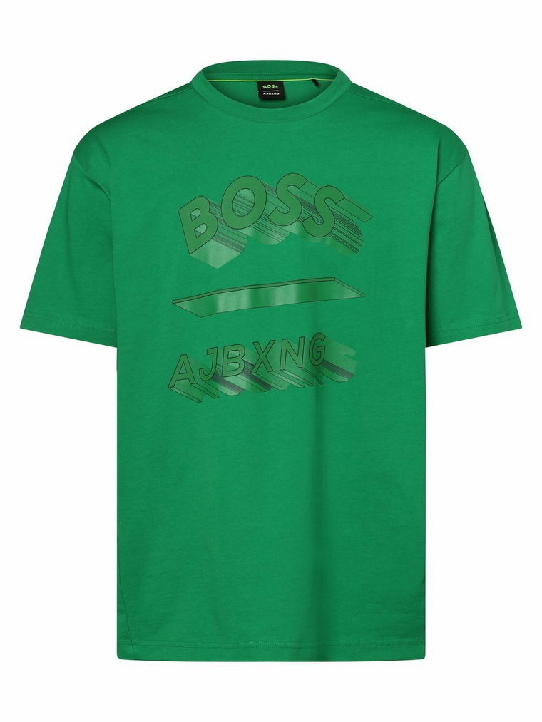 BOSS Green - T-shirt męski  Talboa AJ 1, zielony