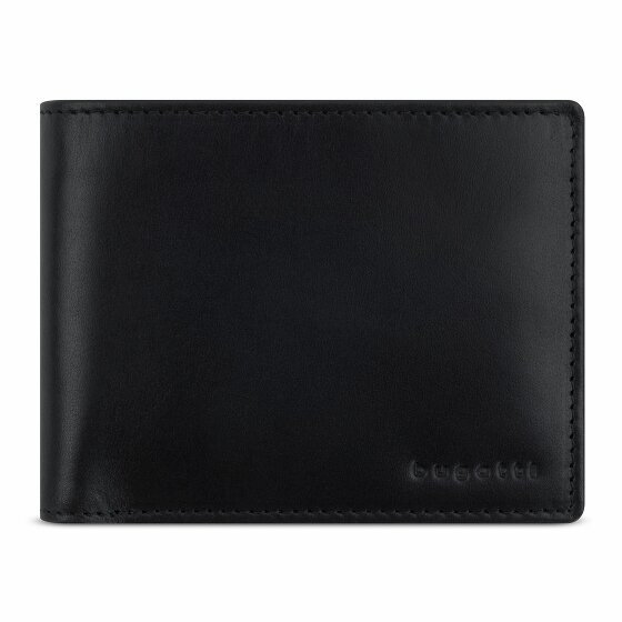 bugatti Remo Portfel Ochrona RFID Skórzany 12 cm schwarz