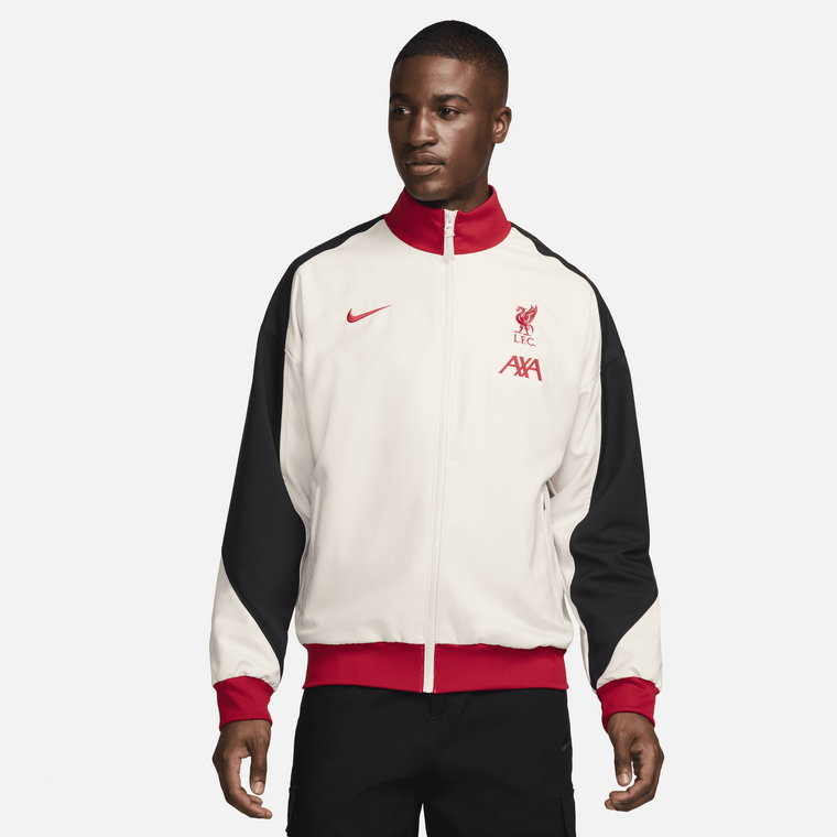 Męska kurtka piłkarska Nike Dri-FIT Liverpool F.C. Strike - Brązowy