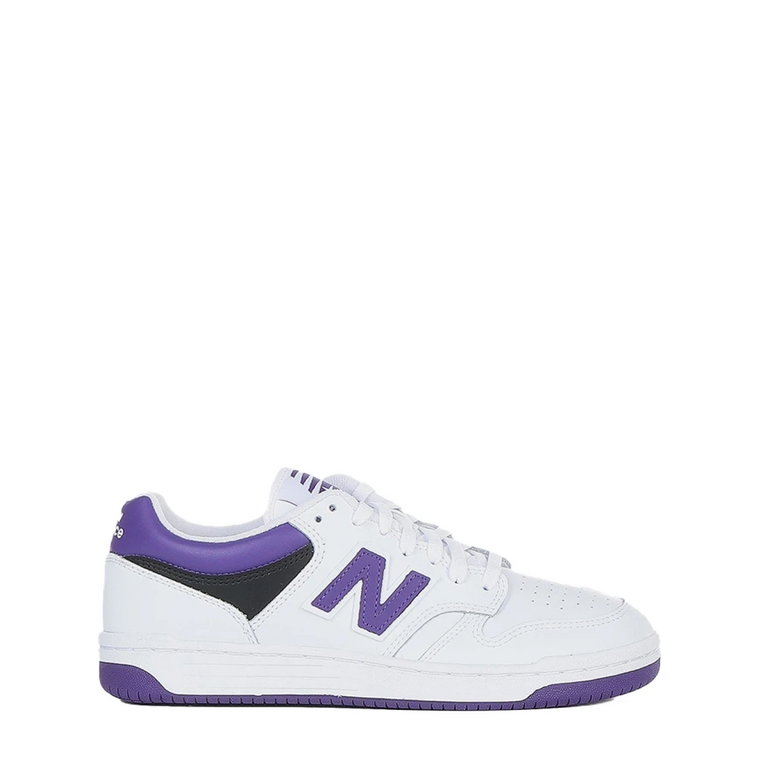 Białe Skórzane Unisex Sneakersy New Balance