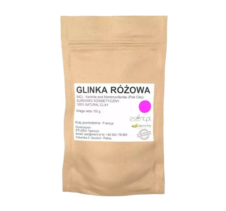 Esent glinka różowa 100g