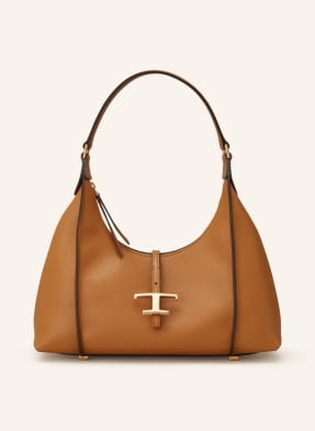 Tod's Torebka Hobo T Timeless Small braun