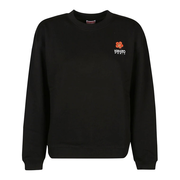 Regularny Sweter z Logo Crest Kenzo