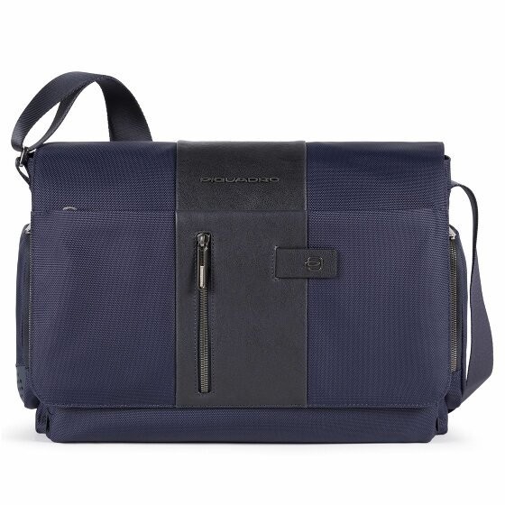 Piquadro Kieszeń na laptopa Brief Messenger 43 cm blue