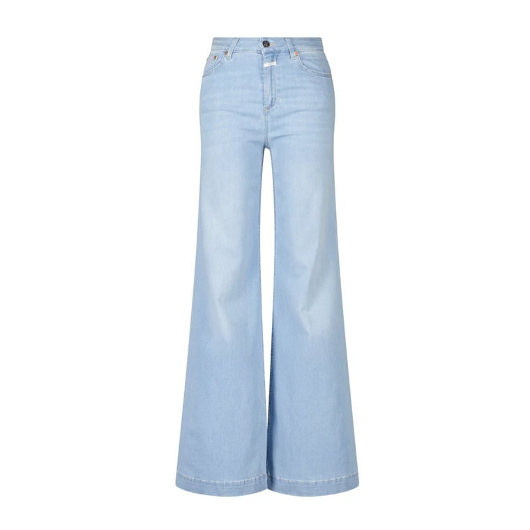 High-Waist Bootcut Jeans Glow-Up Closed