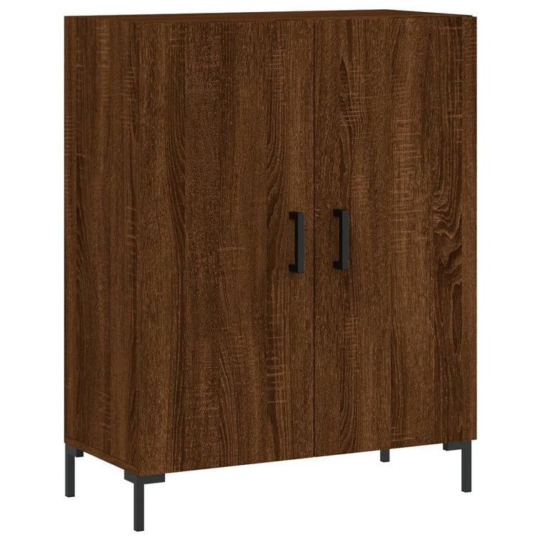 Klasyczna szafka drewniana brązowa 69,5x34x90 cm