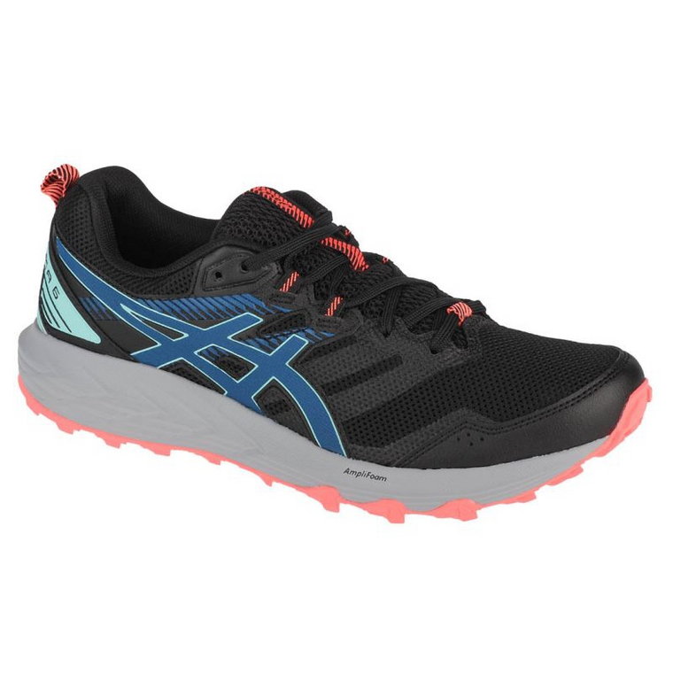 Buty do biegania Asics Gel-Sonoma 6 W 1012A922-011 czarne niebieskie pomarańczowe