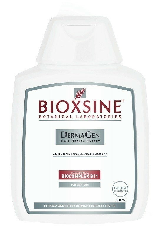 Bioxsine Dermagen - Szampon do włosów przetłuszczających przeciw wypadaniu 300ml