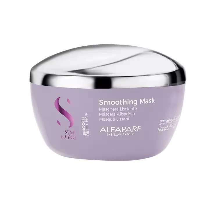 ALFAPARF MILANO SEMI DI LINO SMOOTH MASKA DO WŁOSÓW 200ML