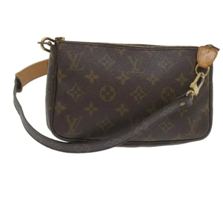 Pre-owned Canvas clutches Louis Vuitton Vintage