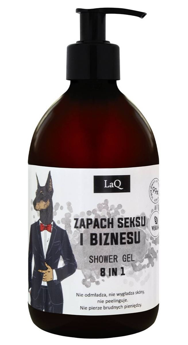 Laq Żel pod prysznic 8W1 Doberman 500 ml