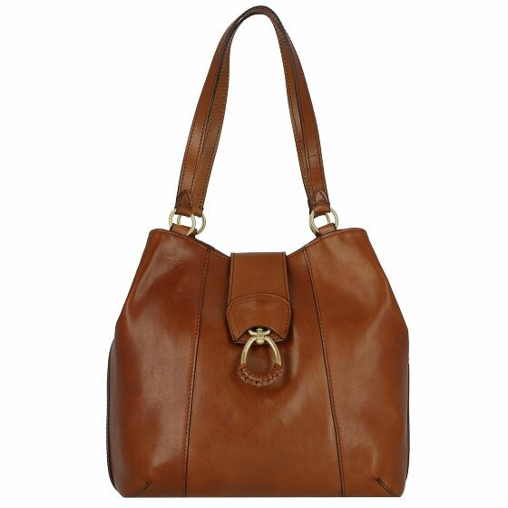 The Bridge Erica Shopper Bag Skórzany 46 cm marrone